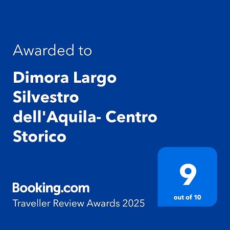 Dimora Largo Silvestro Dell'Aquila- Centro Storico Villa Eksteriør bilde